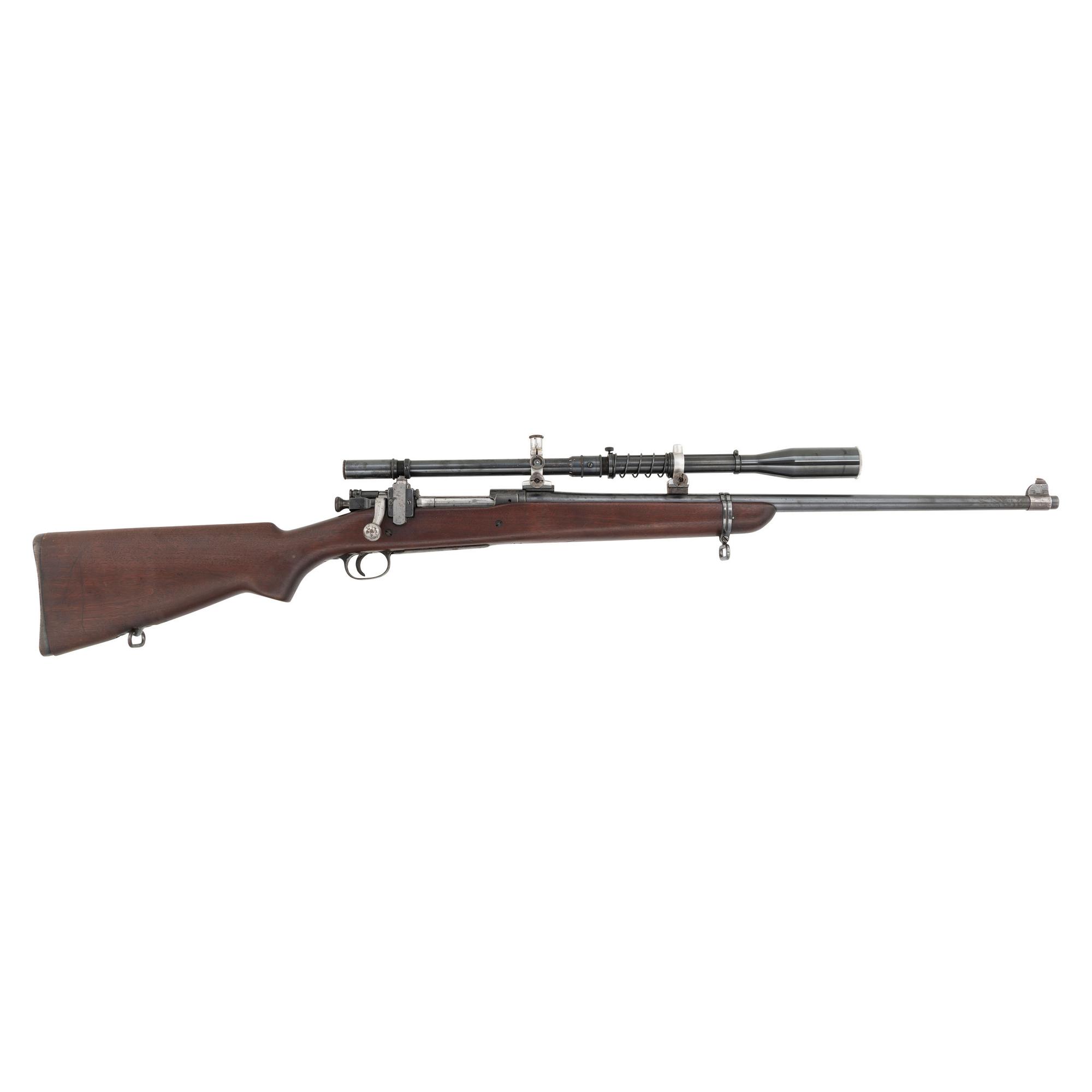 **Springfield Model 1903 NRA Sporter Star Gauge Barrel Fitted with Aftermarket Fecker Scope and Blocks