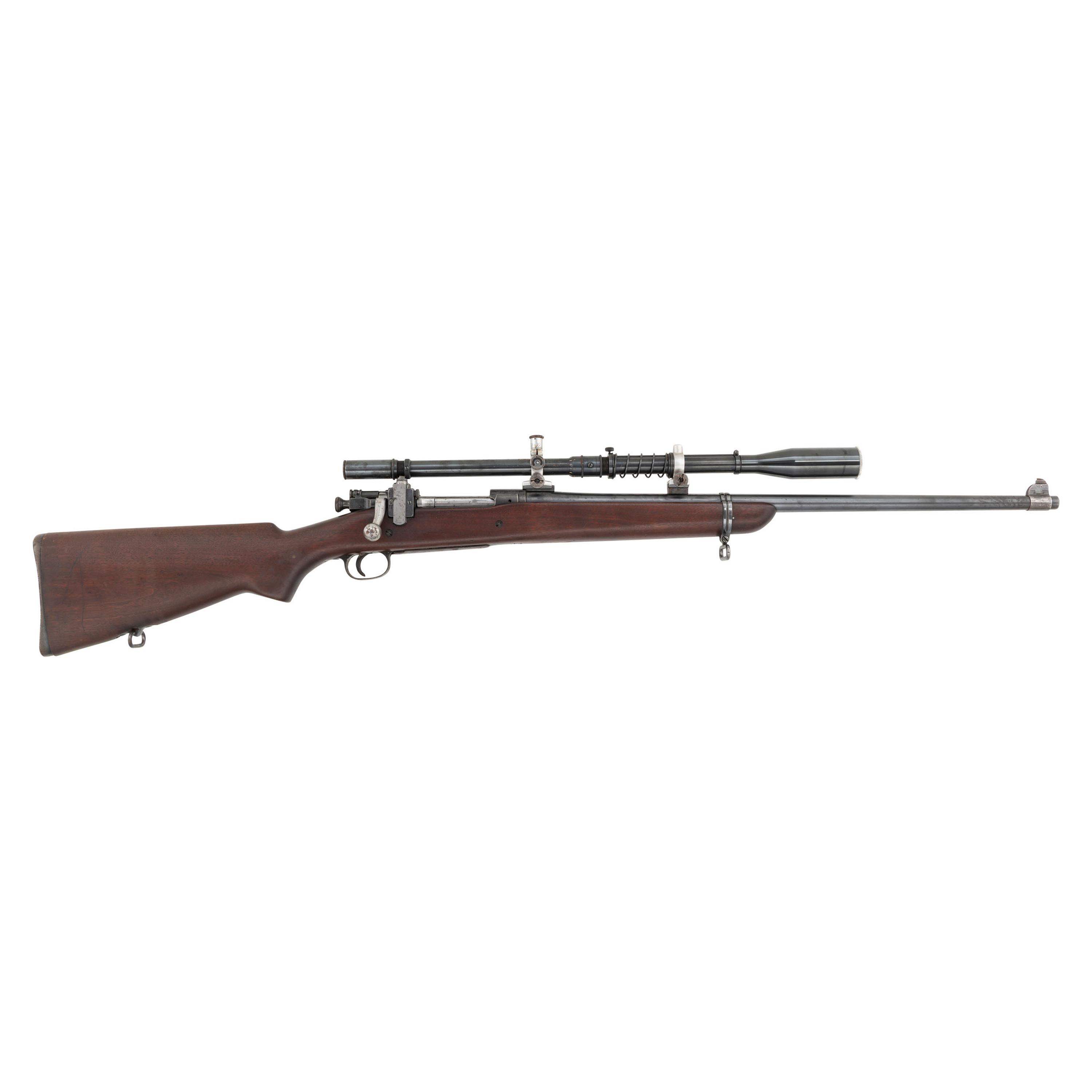 **Springfield Model 1903 NRA Sporter Star Gauge Barrel Fitted with Aftermarket Fecker Scope and Blocks