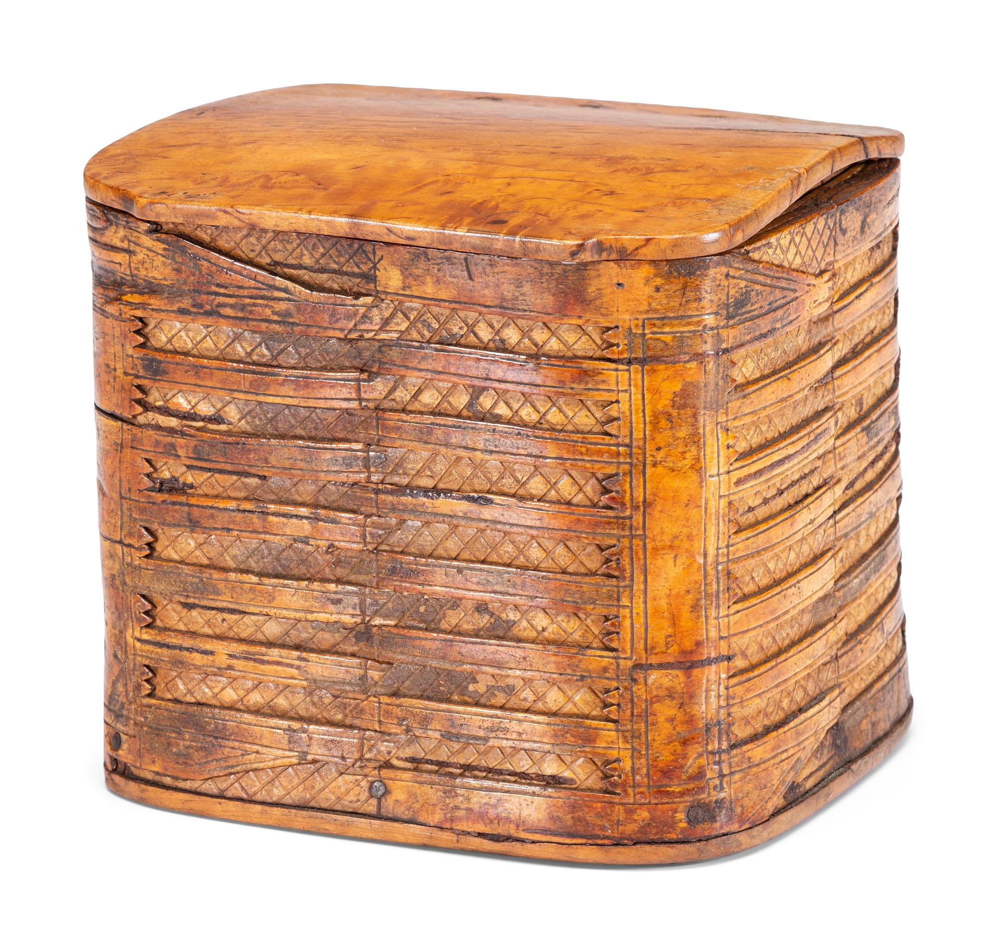 Northeastern Birchbark Container