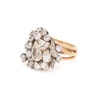DIAMOND CLUSTER RING