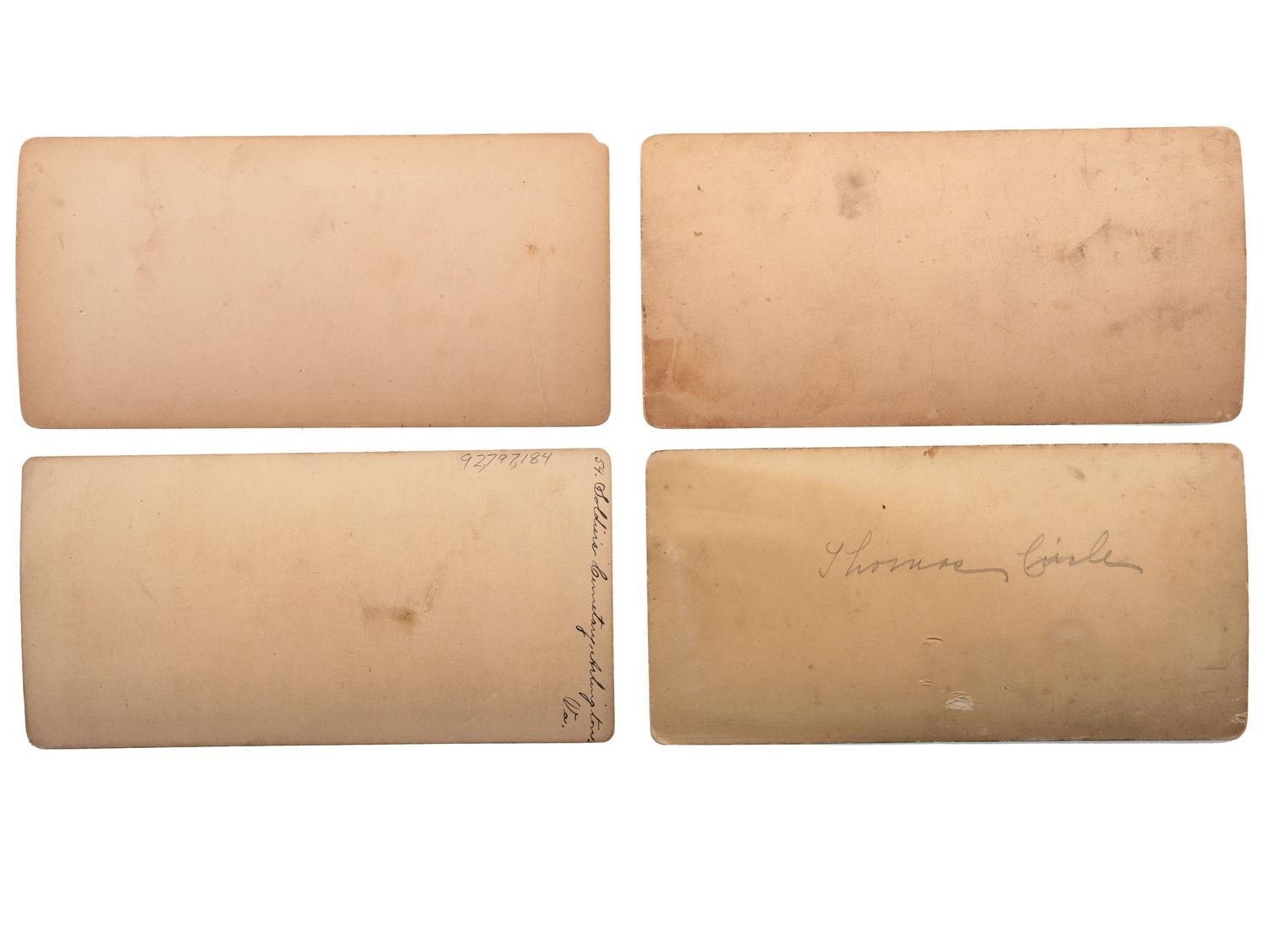 [CIVIL WAR]. A group of 38 stereoviews, highlighted by images of the Grand Review at Washington, DC, the National Cemetery and other locations in Arlington, VA, and later aviation views.