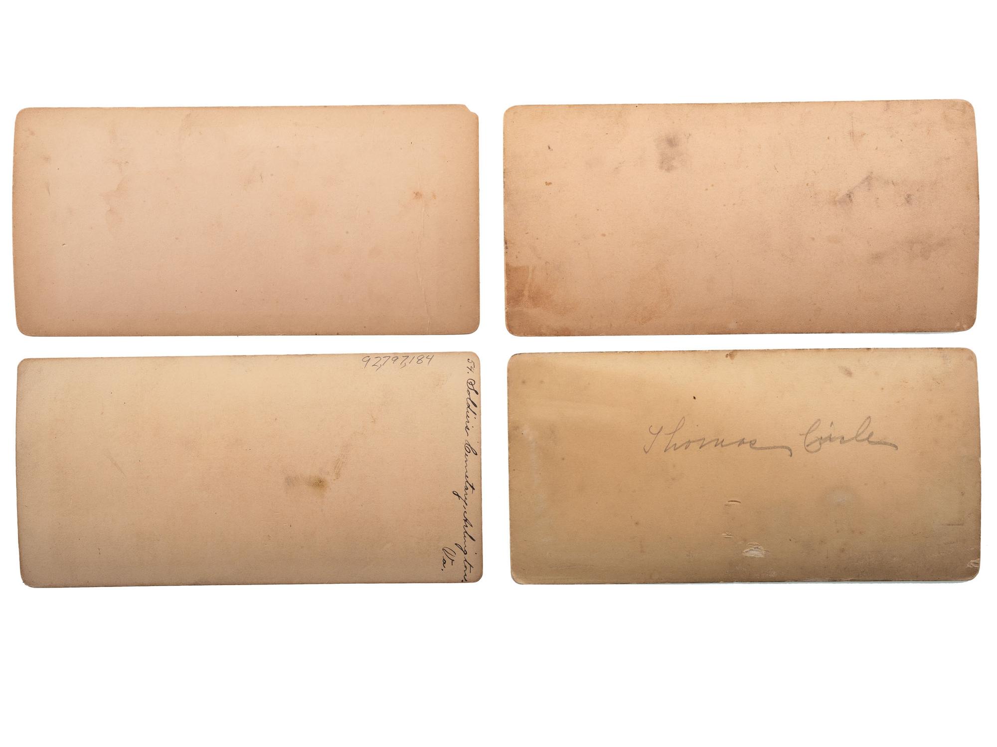 [CIVIL WAR]. A group of 38 stereoviews, highlighted by images of the Grand Review at Washington, DC, the National Cemetery and other locations in Arlington, VA, and later aviation views.