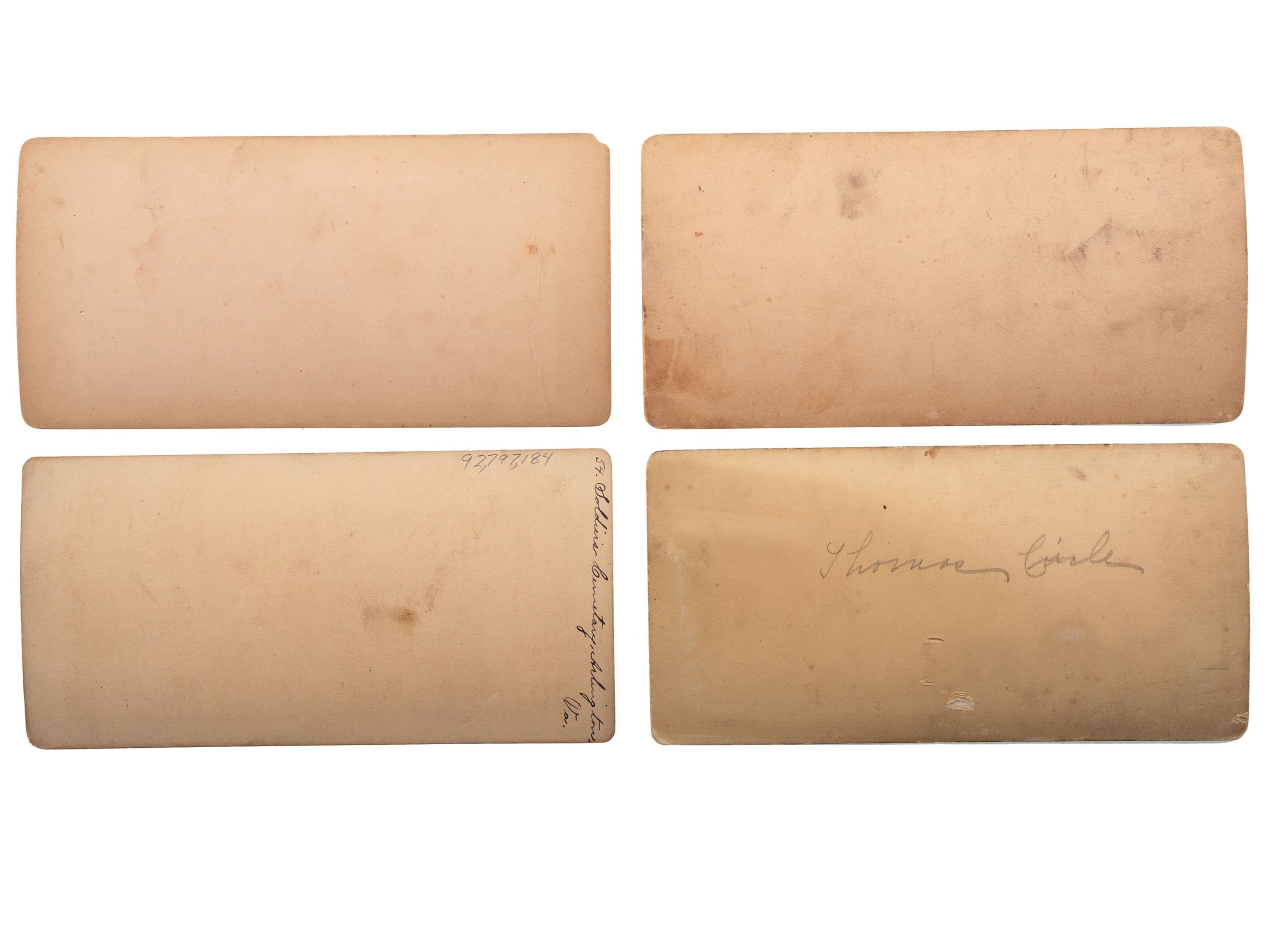 [CIVIL WAR]. A group of 38 stereoviews, highlighted by images of the Grand Review at Washington, DC, the National Cemetery and other locations in Arlington, VA, and later aviation views.