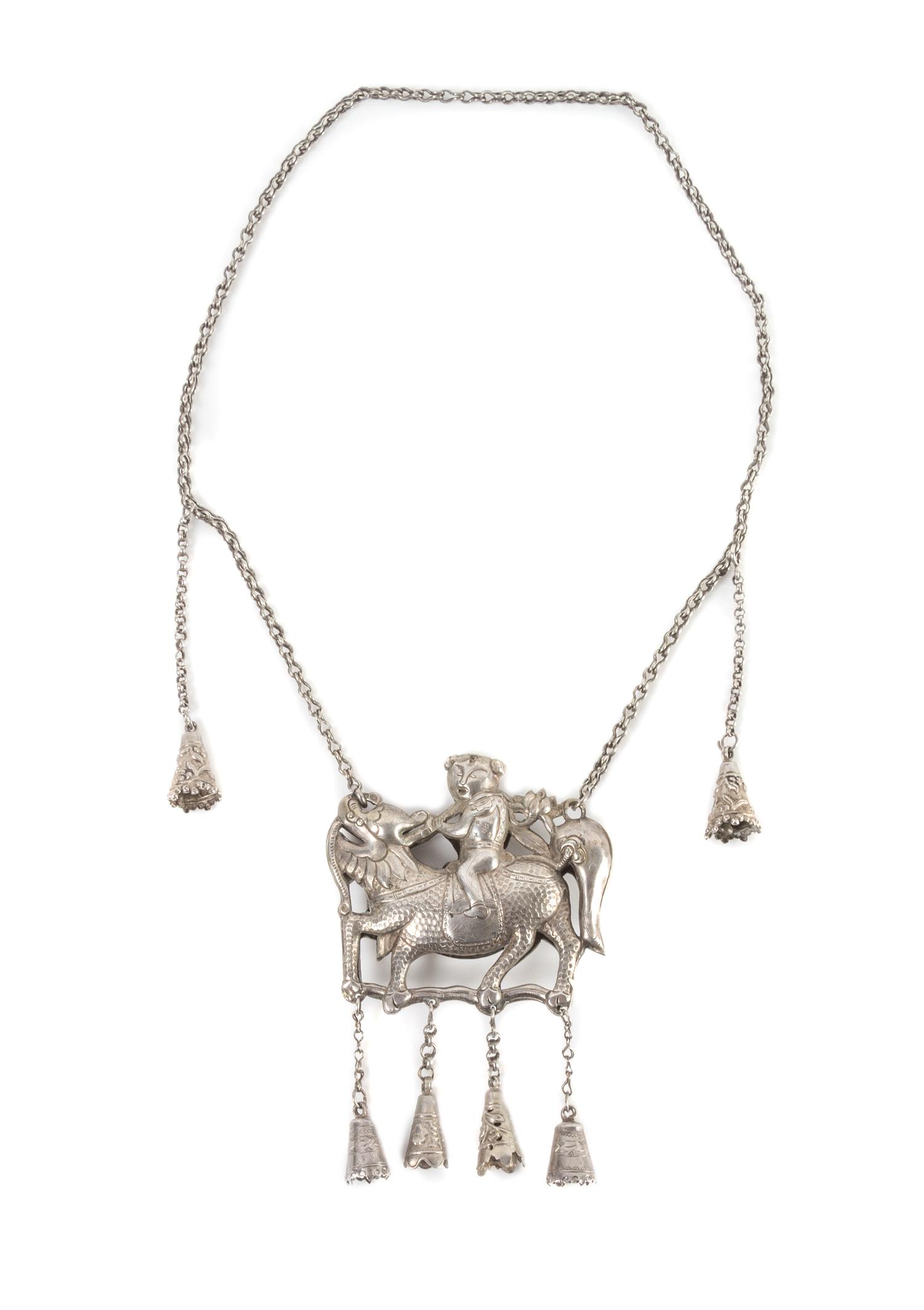 A Silver Necklace
