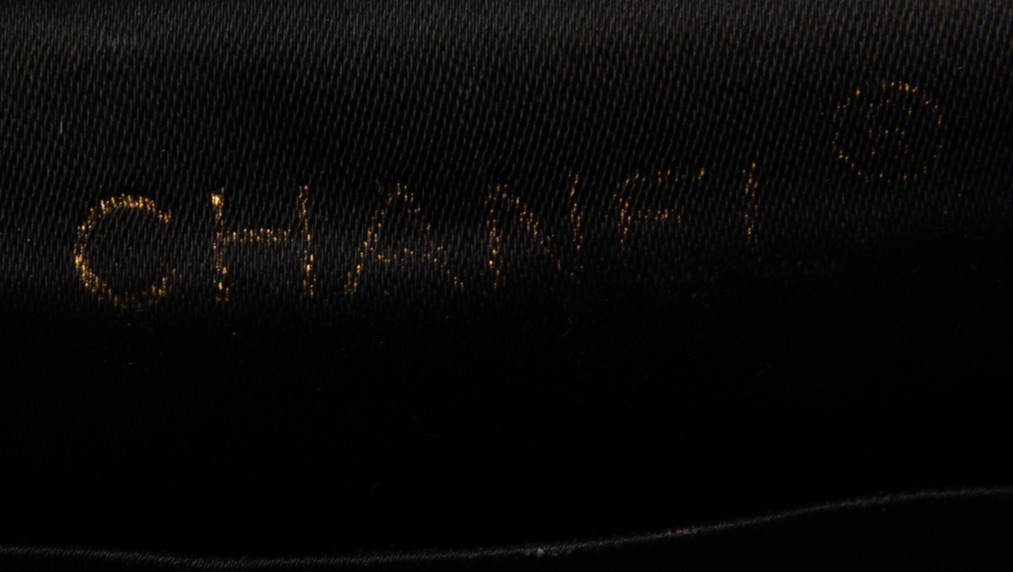 Chanel Black Silk Rounded Flap Bag