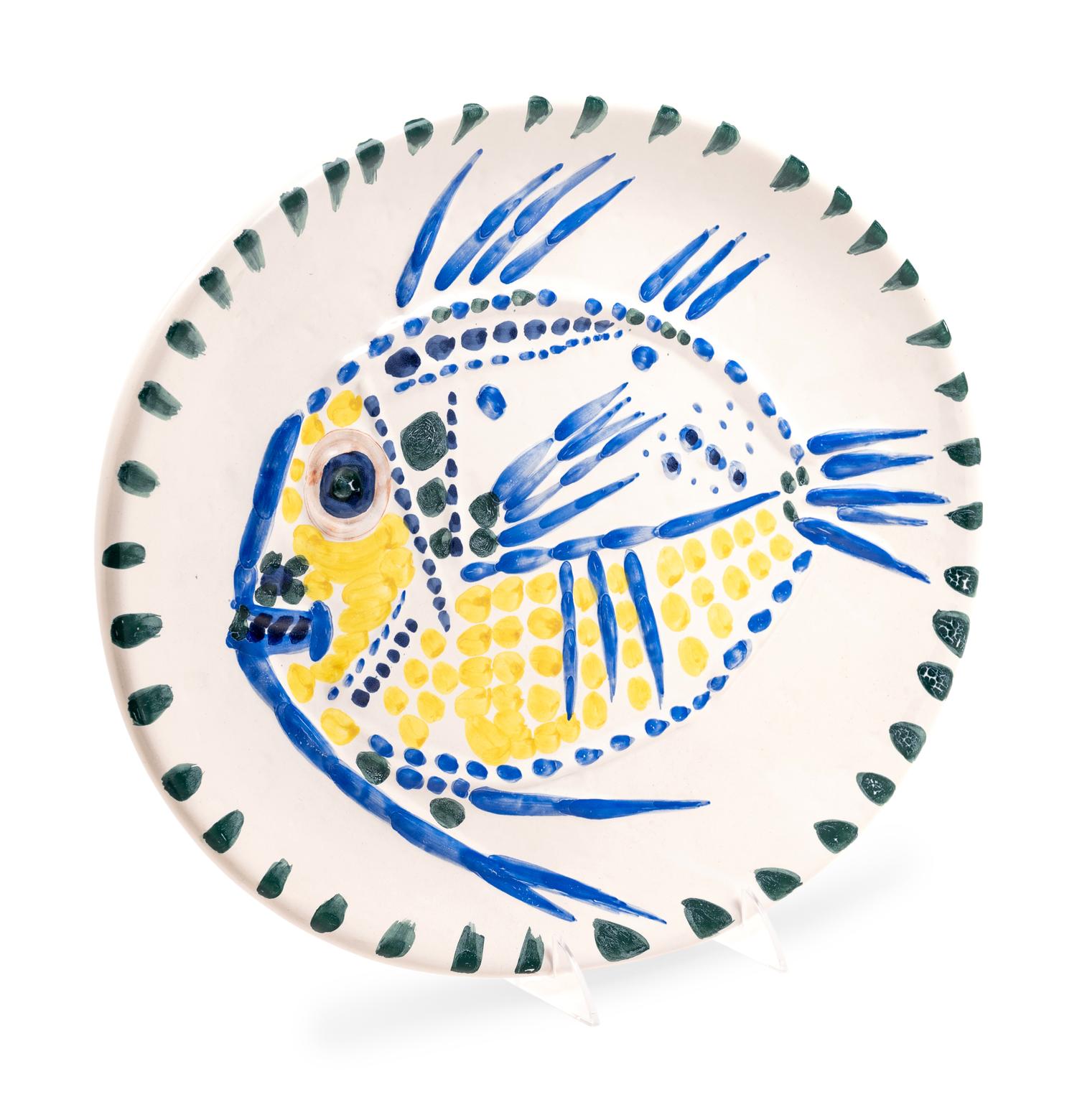 Poisson fond blanc (A.R. 168)