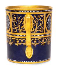 A Vienna Porcelain Coffee Can