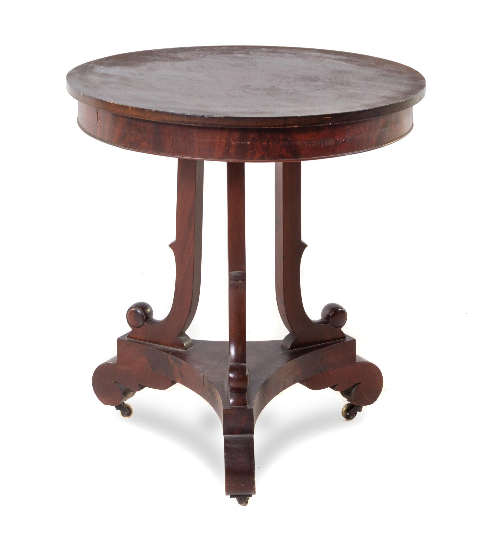 A Victorian Mahogany Table