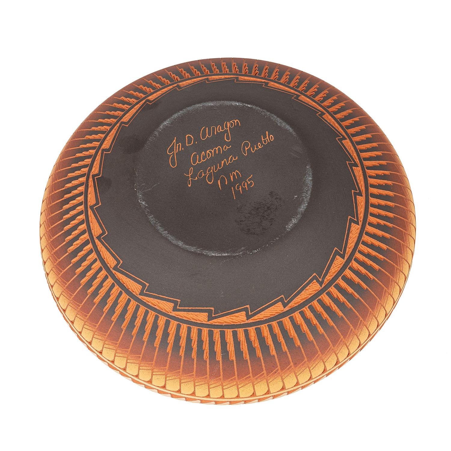 Sgraffito Redware Jar