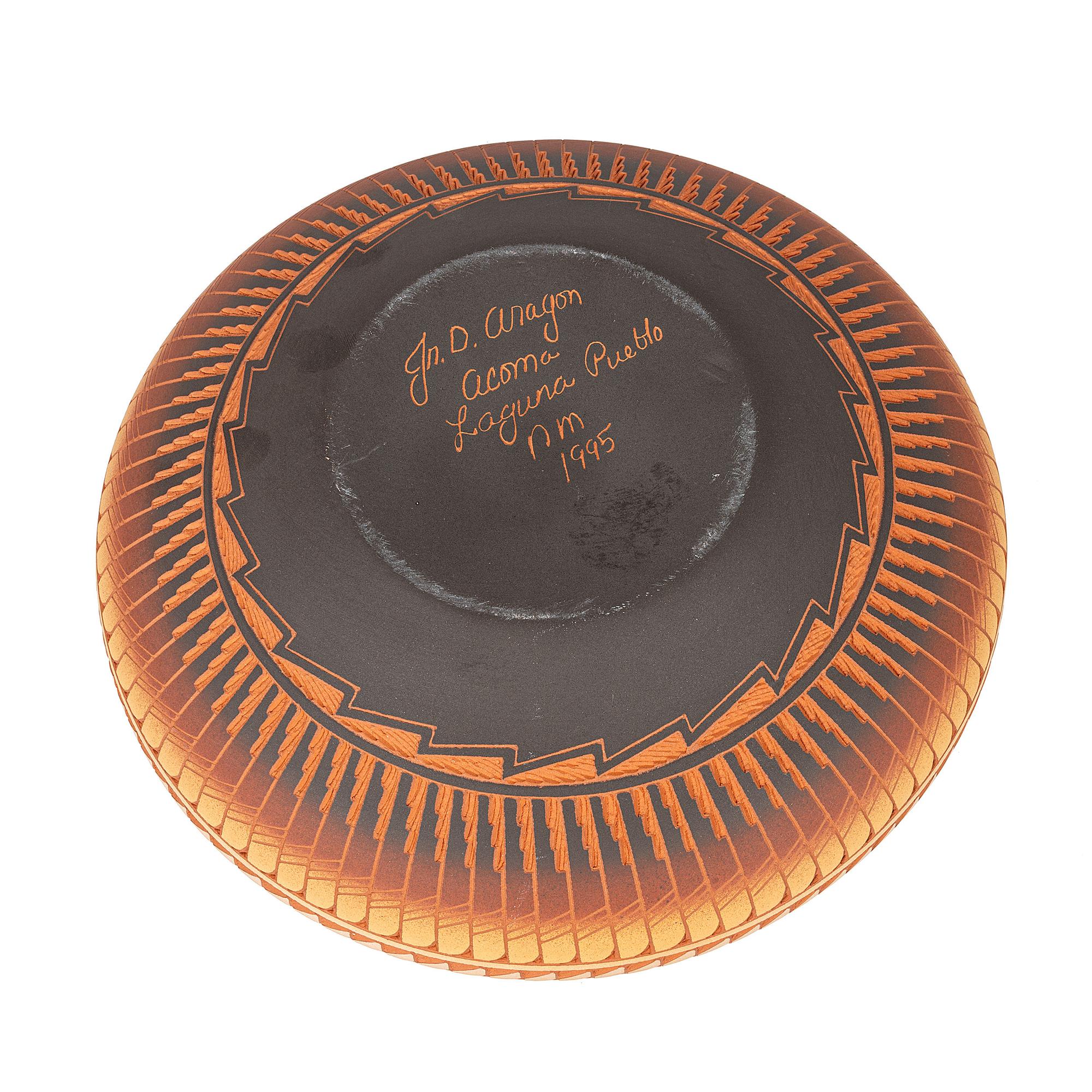 Sgraffito Redware Jar