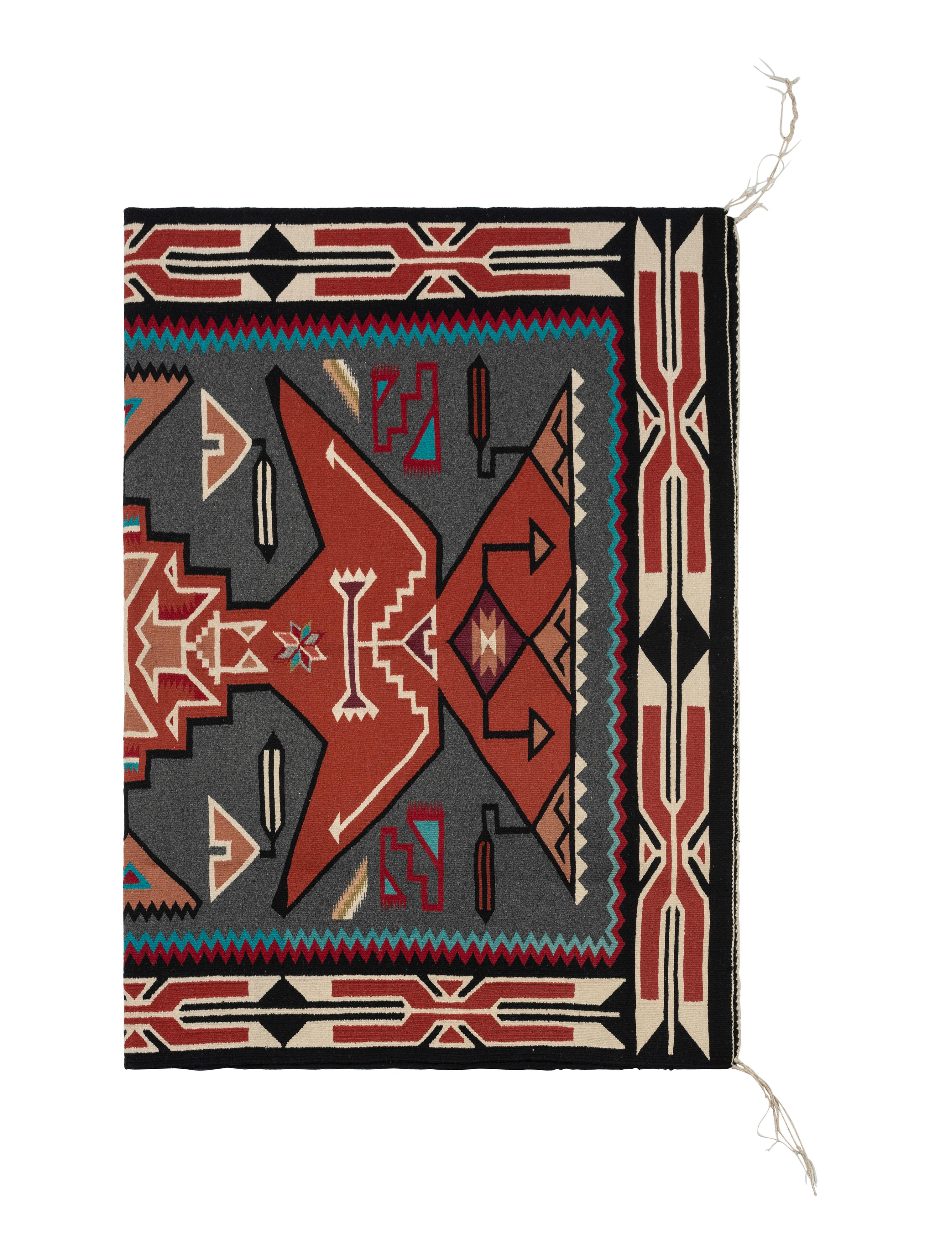 Navajo Teec Nos Pos Pattern Weaving / Rug