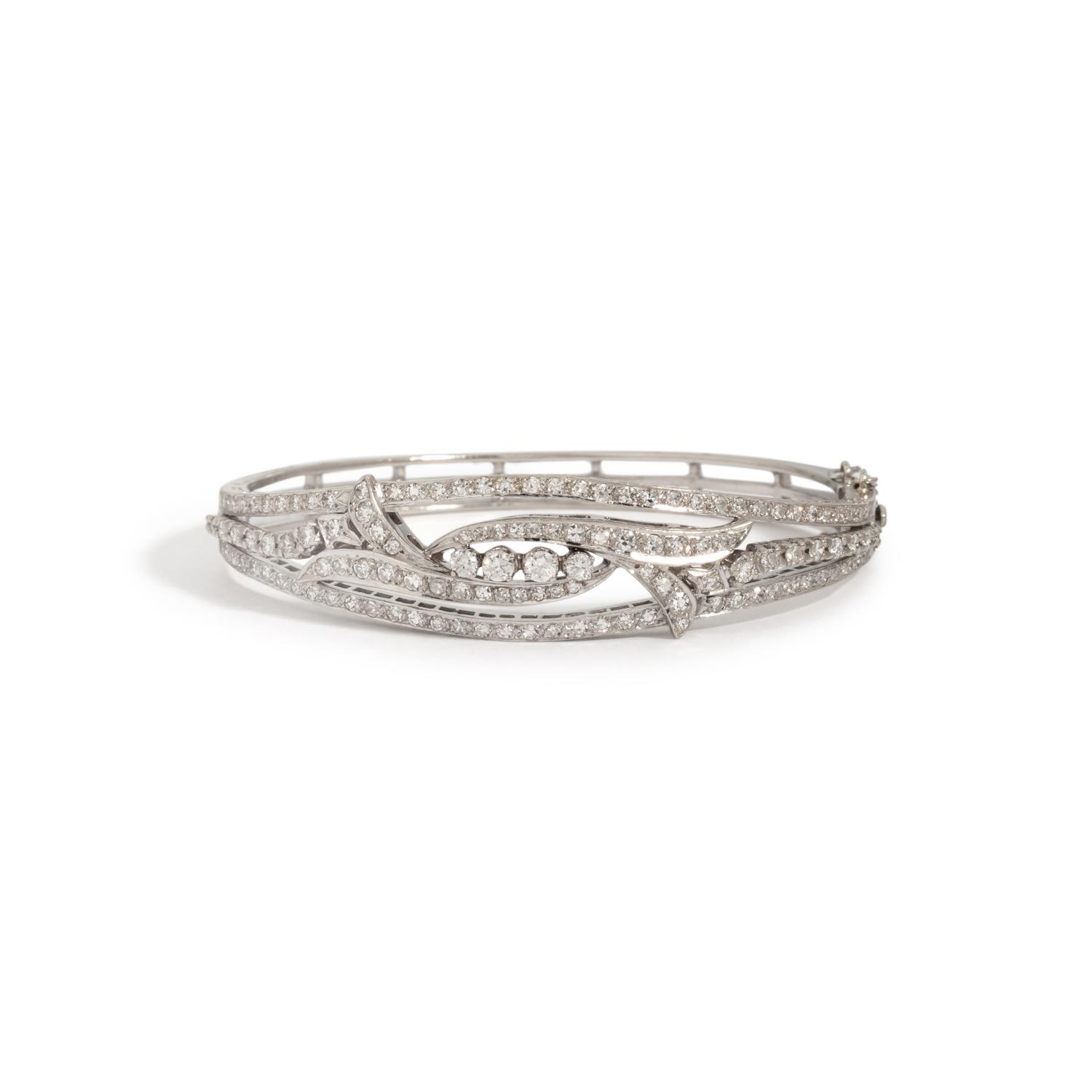 DIAMOND BANGLE BRACELET