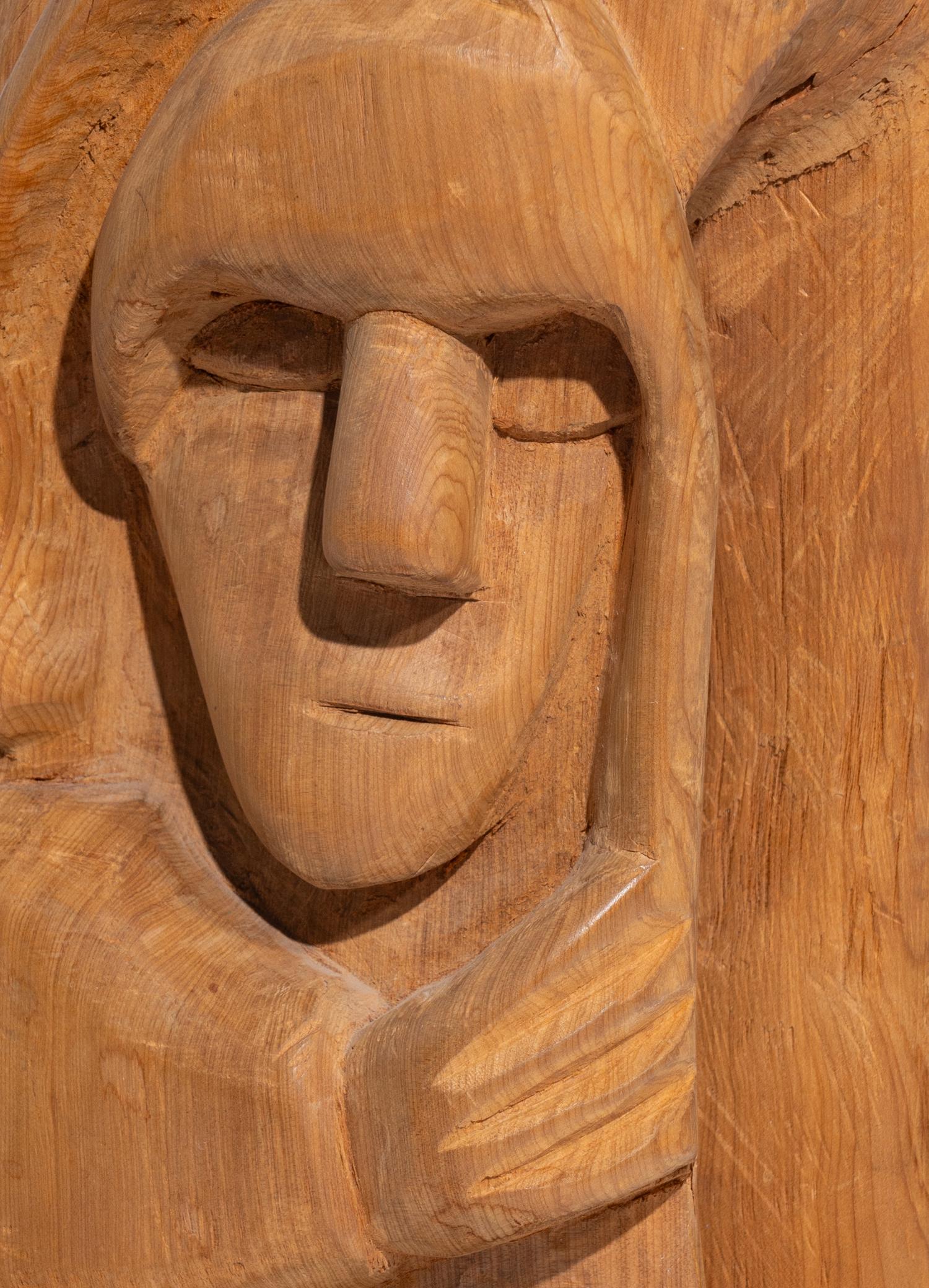 Wood Sculpture, Holy Family