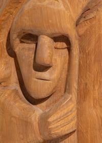 Wood Sculpture, Holy Family