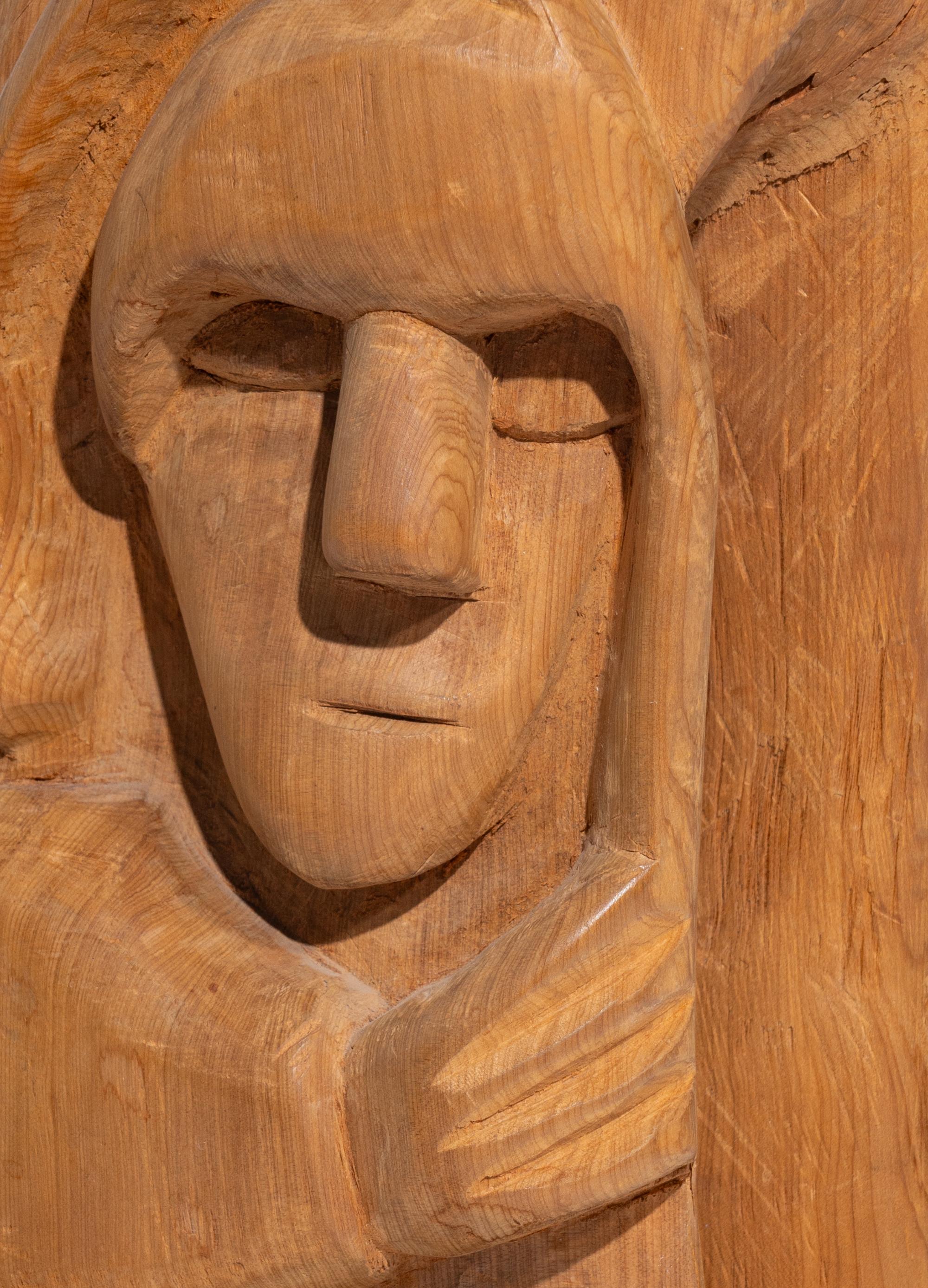 Wood Sculpture, Holy Family