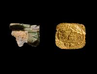 Two Egyptian Gold Amulets