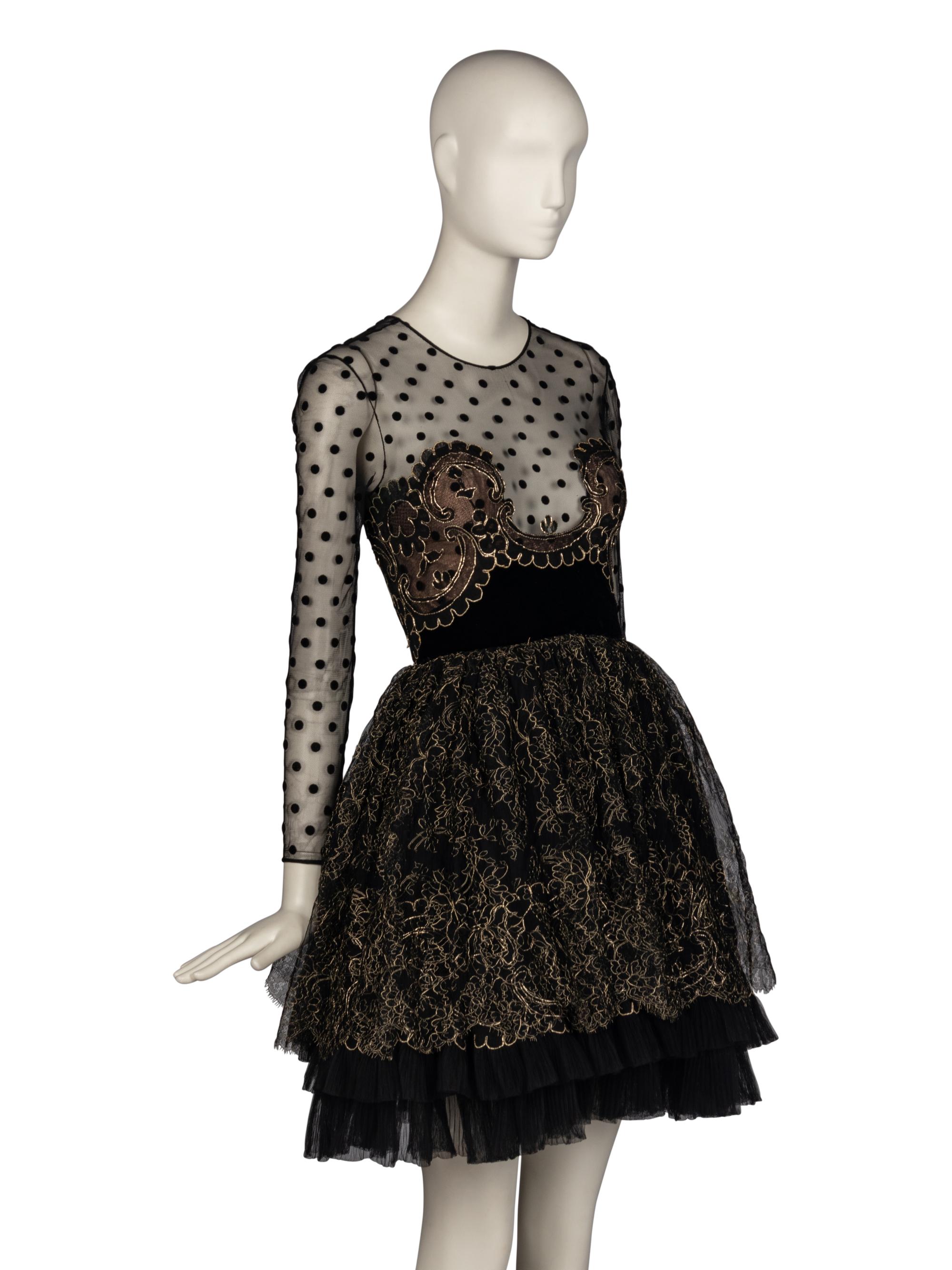 Christian Lacroix Haute Couture Dress, 1980s
