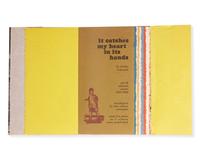 [Literature] Bukowski, Charles. Publisher's Mock-Up of "it catches my heart in its hands"