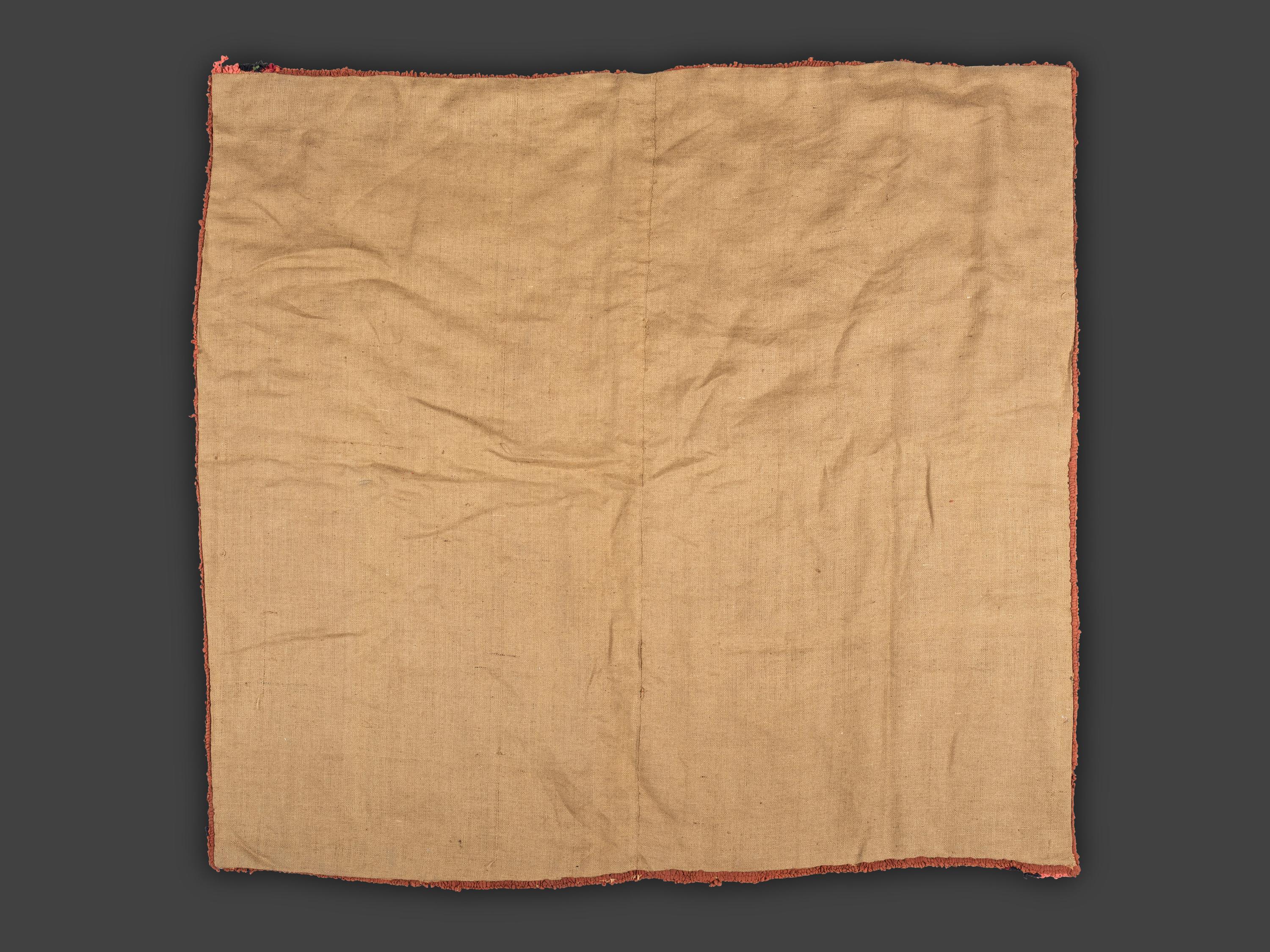 An American Abstract Hooked Rug