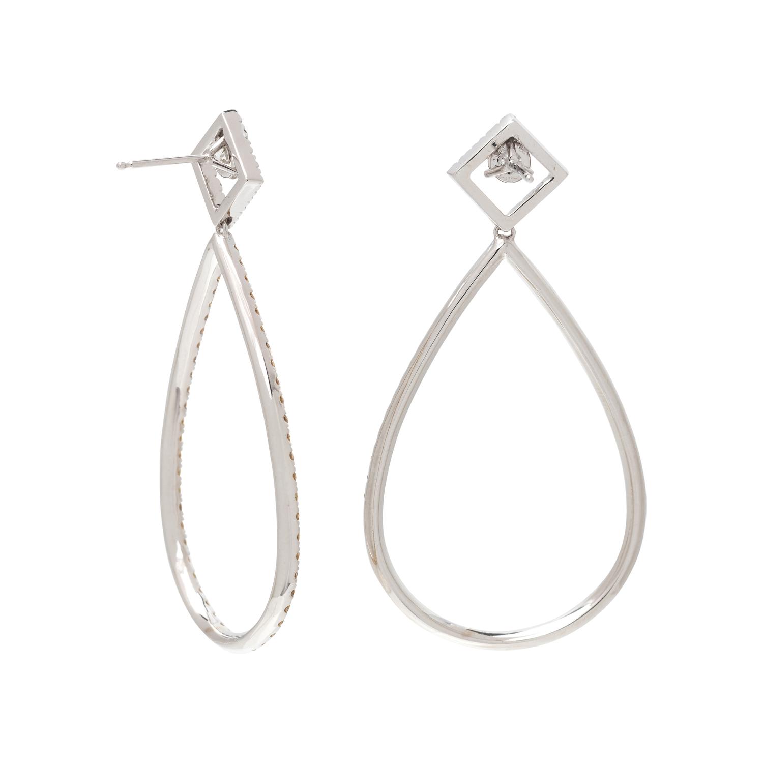 DIAMOND AND COLORED DIAMOND EARRINGS