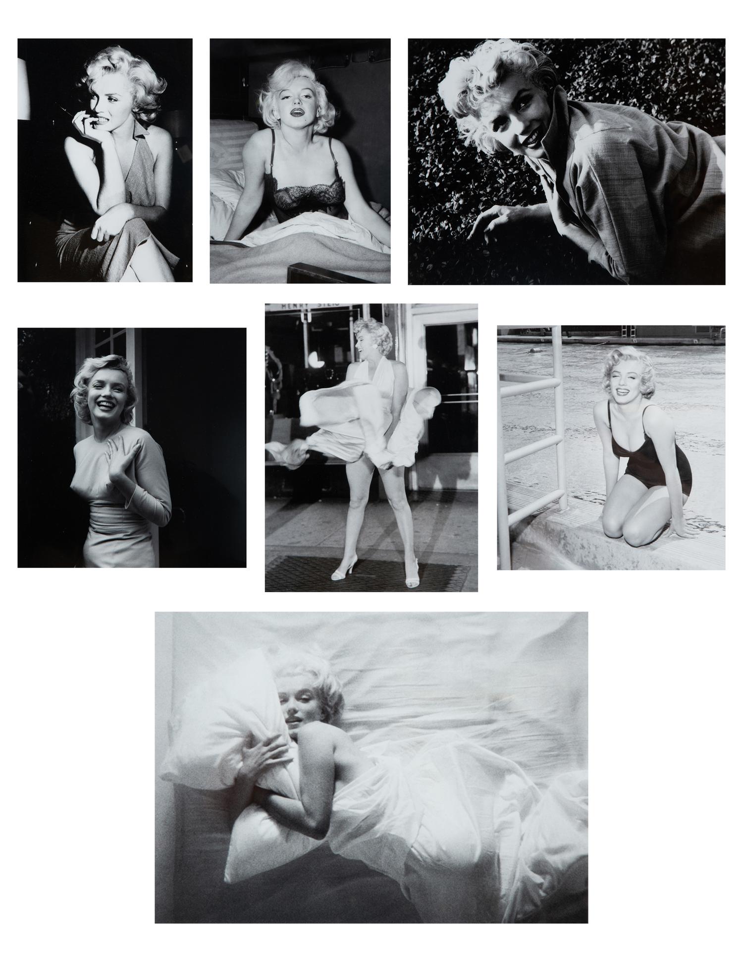Various Anonymous Photographers: Selected images of Marilyn Monroe, 1950s