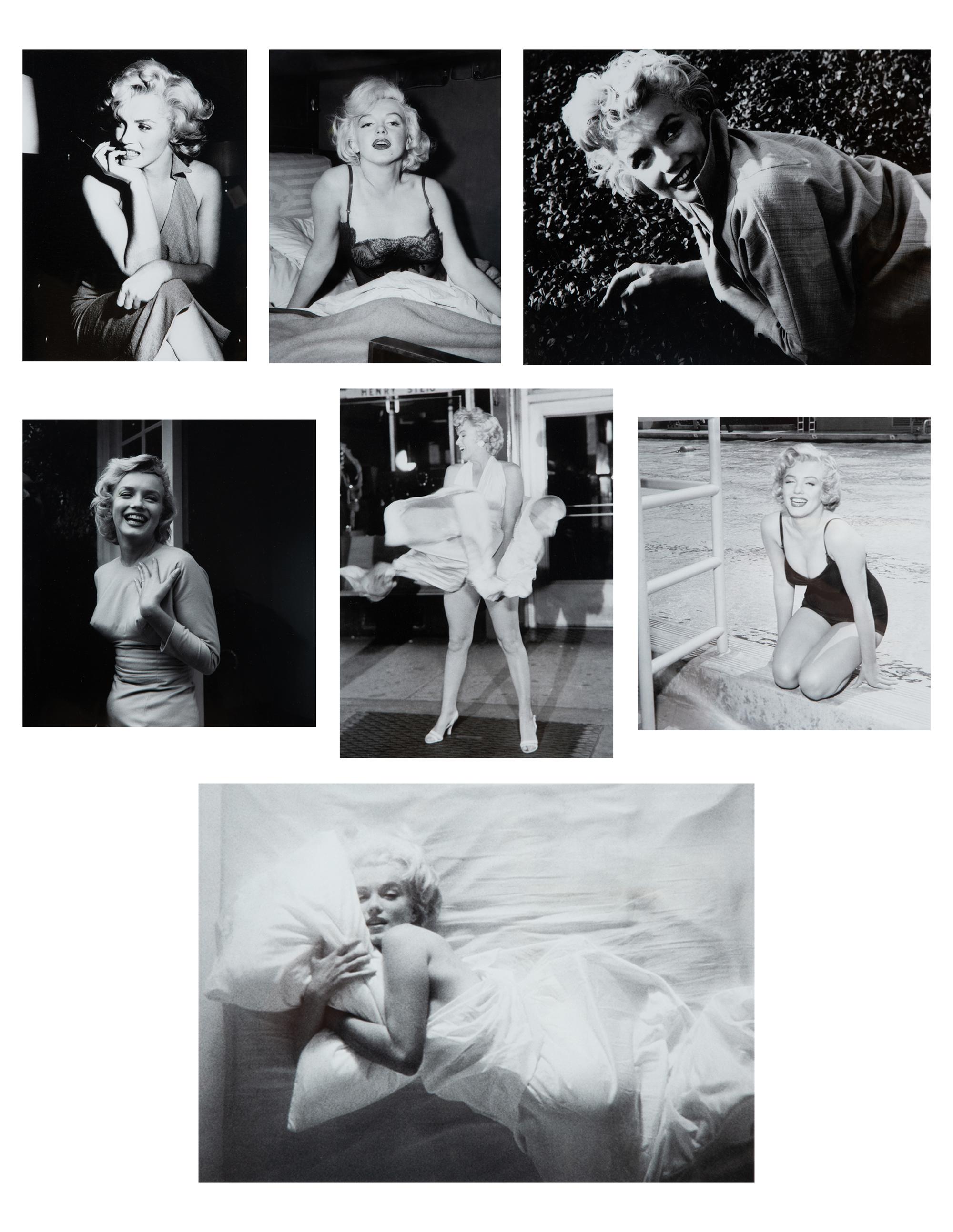 Various Anonymous Photographers: Selected images of Marilyn Monroe, 1950s