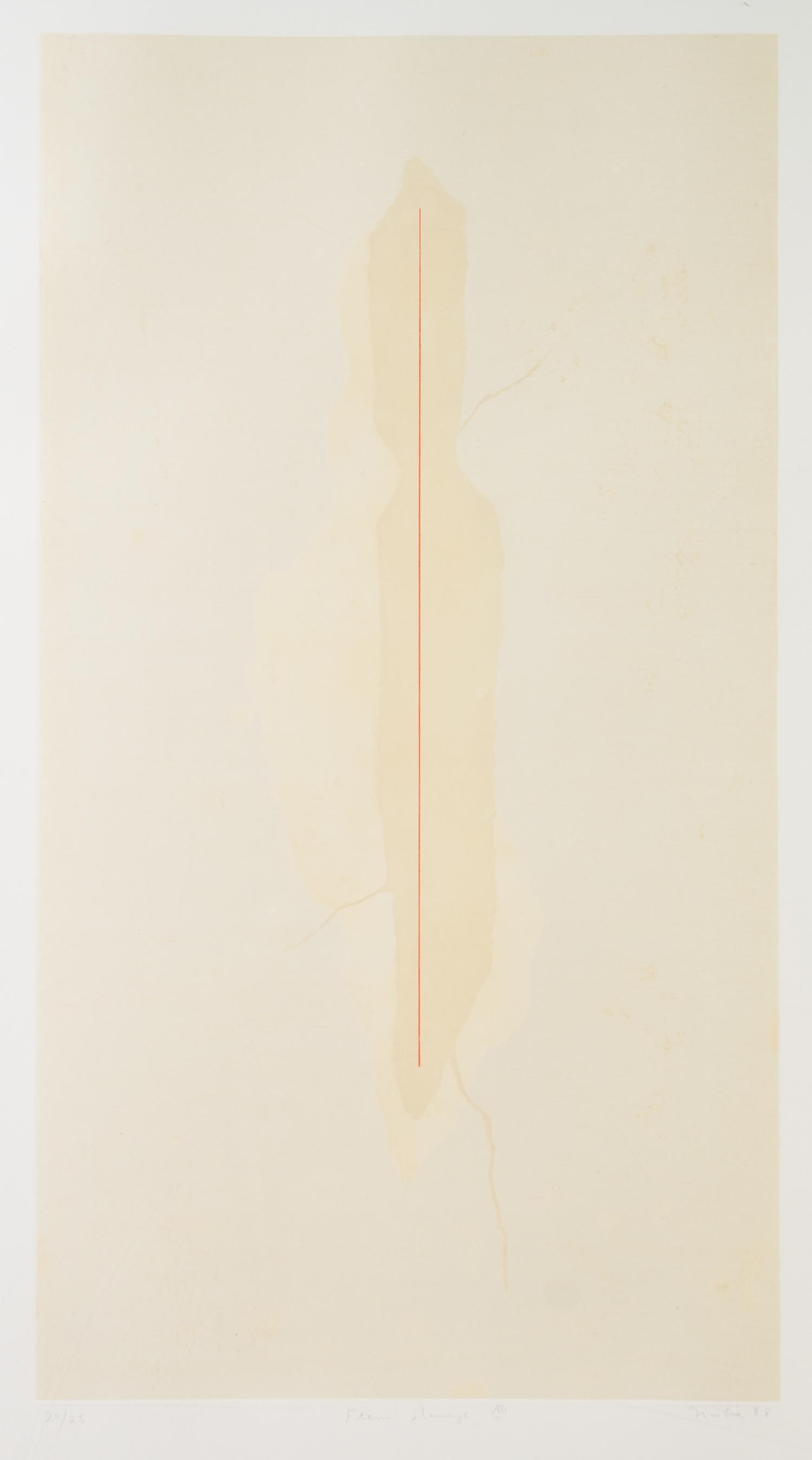 José María Sicilia, (Spanish, b. 1954), Fleur Rouge VIII, 1988