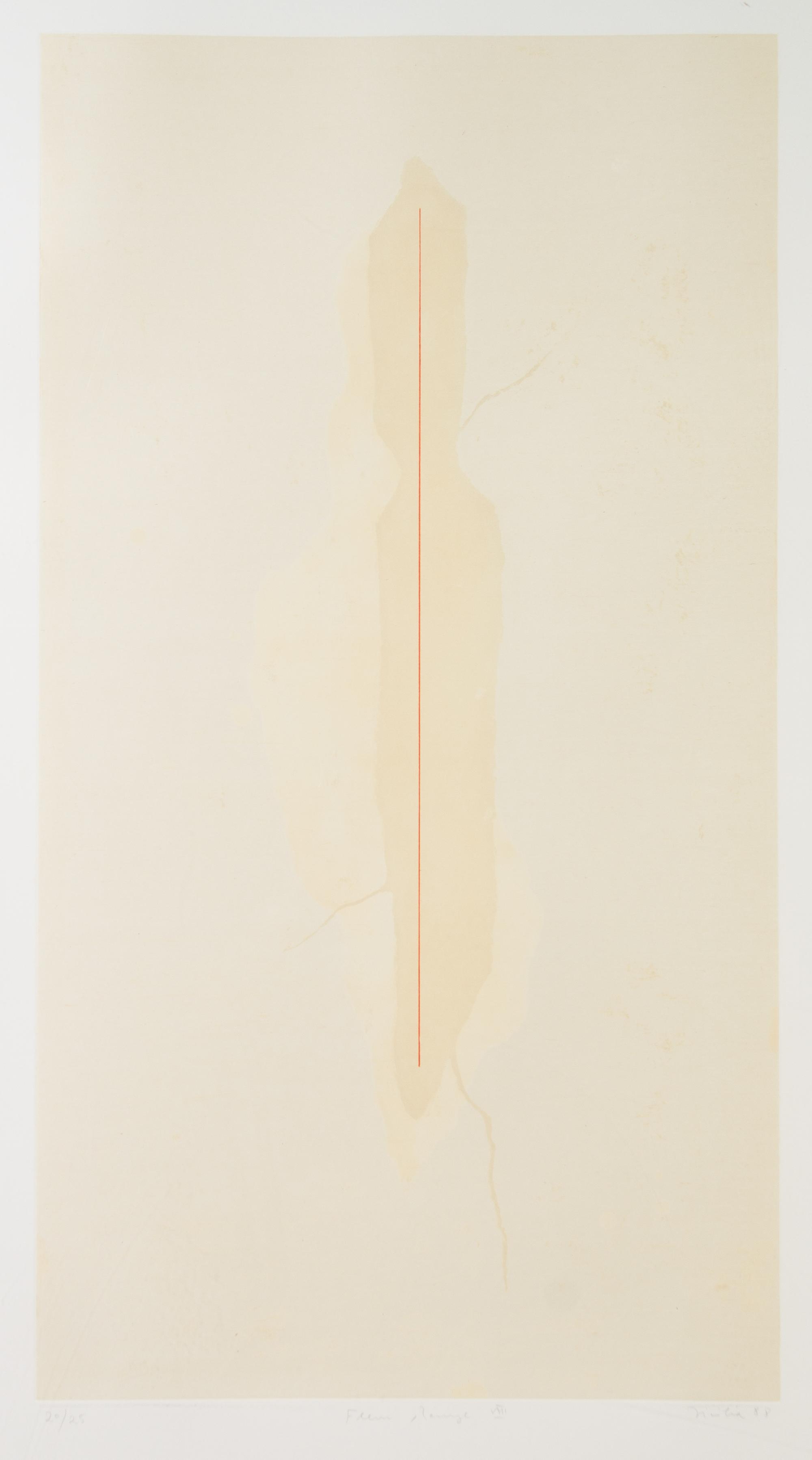 José María Sicilia, (Spanish, b. 1954), Fleur Rouge VIII, 1988