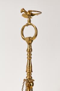 A Collection of Dutch Brass Oil Lamps