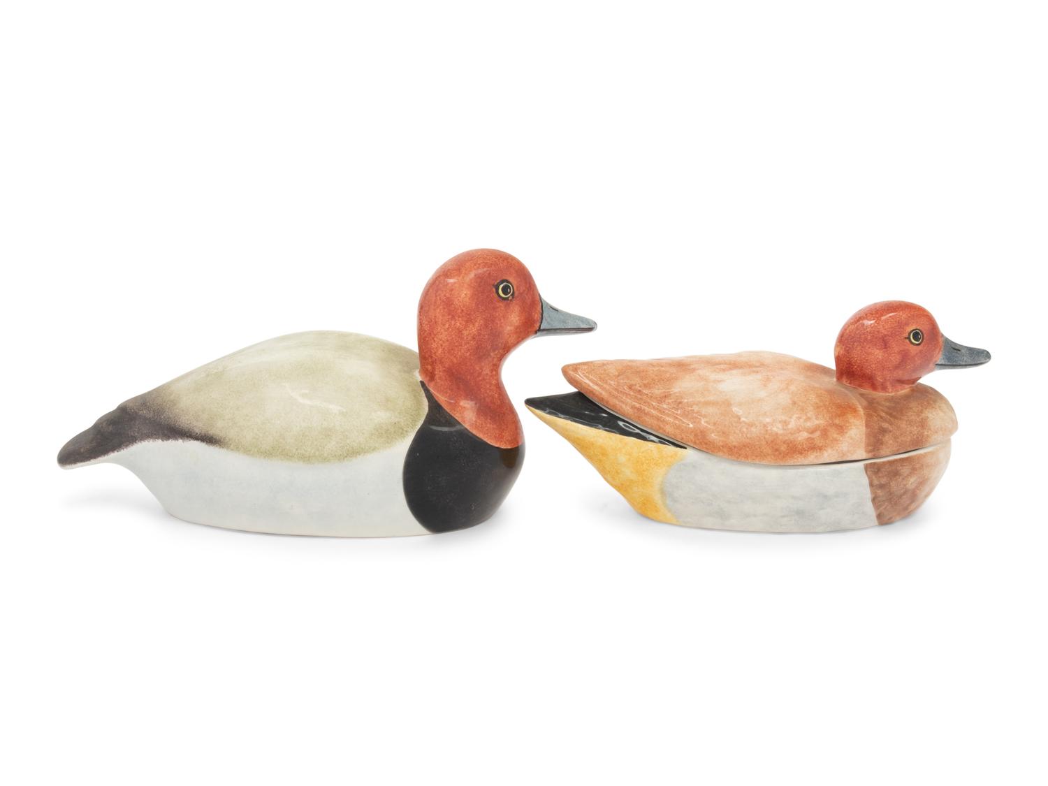 Four Italian Porcelain Animal Articles