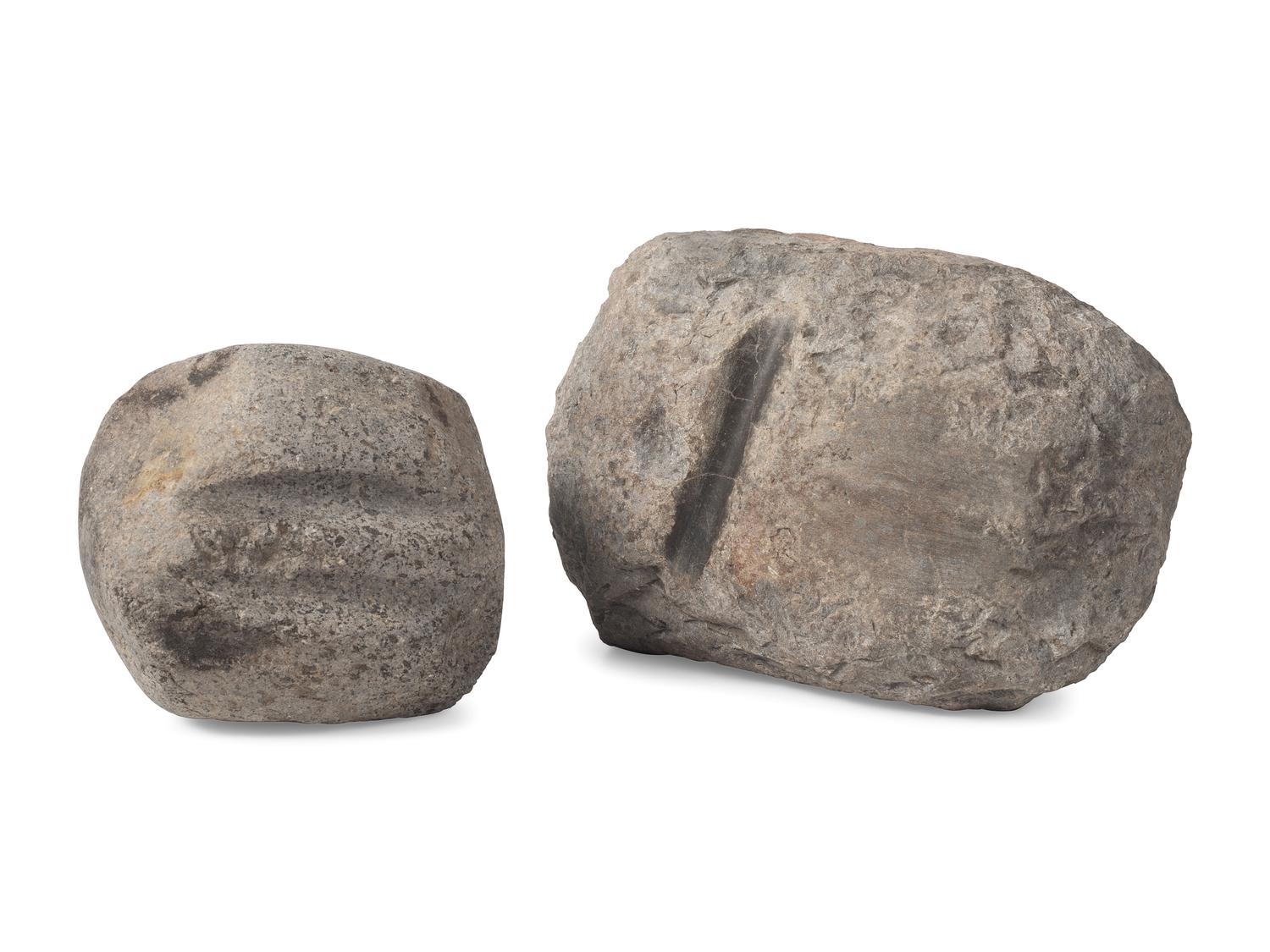 San Lazaro Pueblo Hardstone Shaft Straighteners, From the Collection of Forrest Fenn