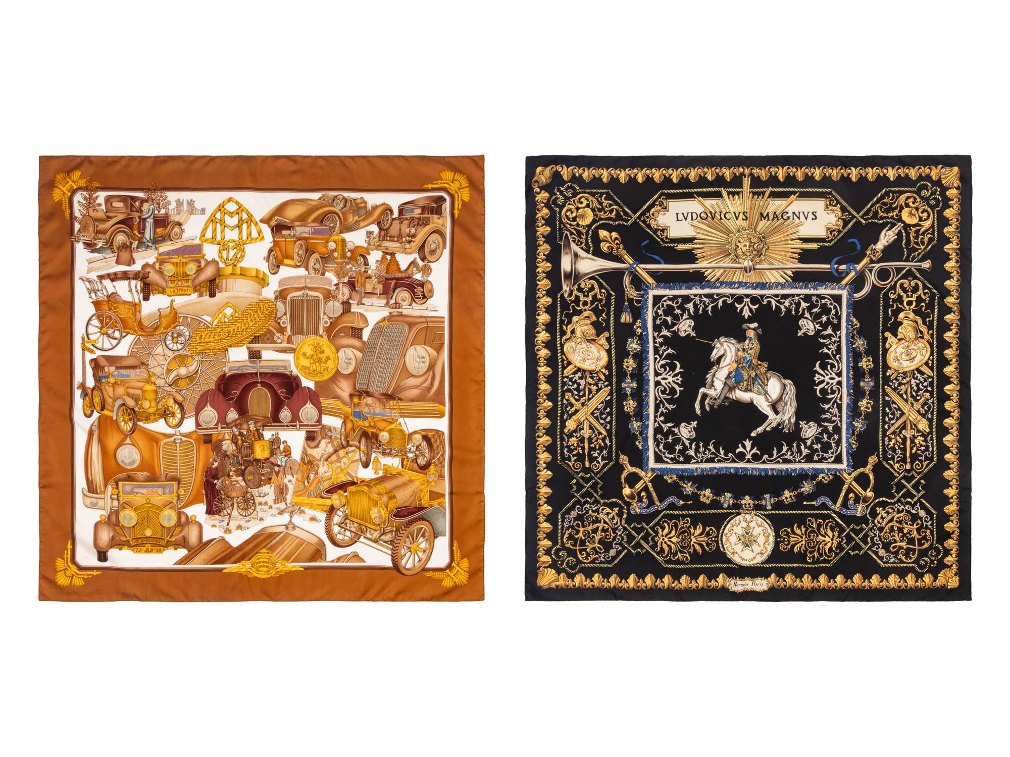 Two Hermès Scarves