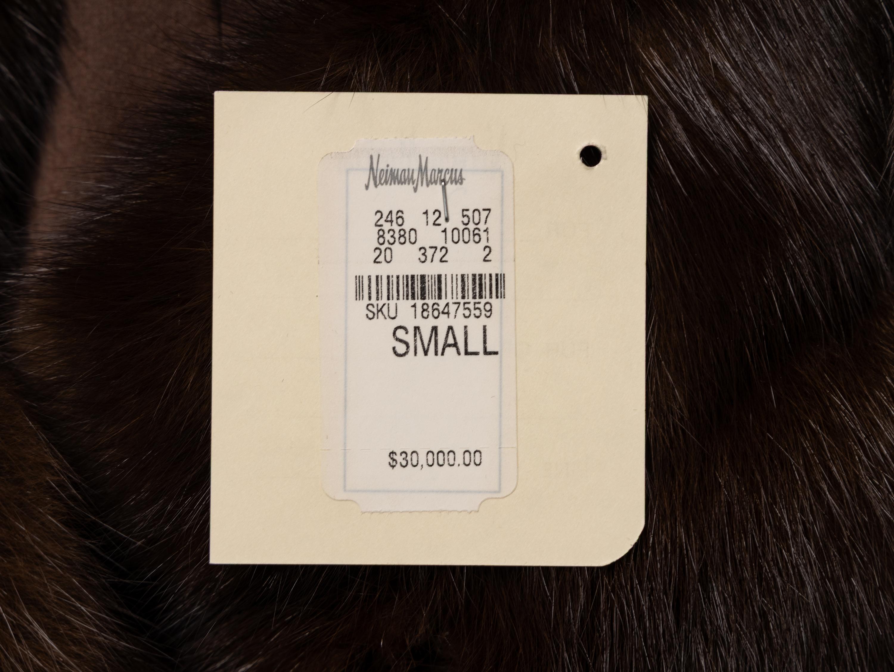 Zandra Rhodes, Russian Sable Fur Short Jacket