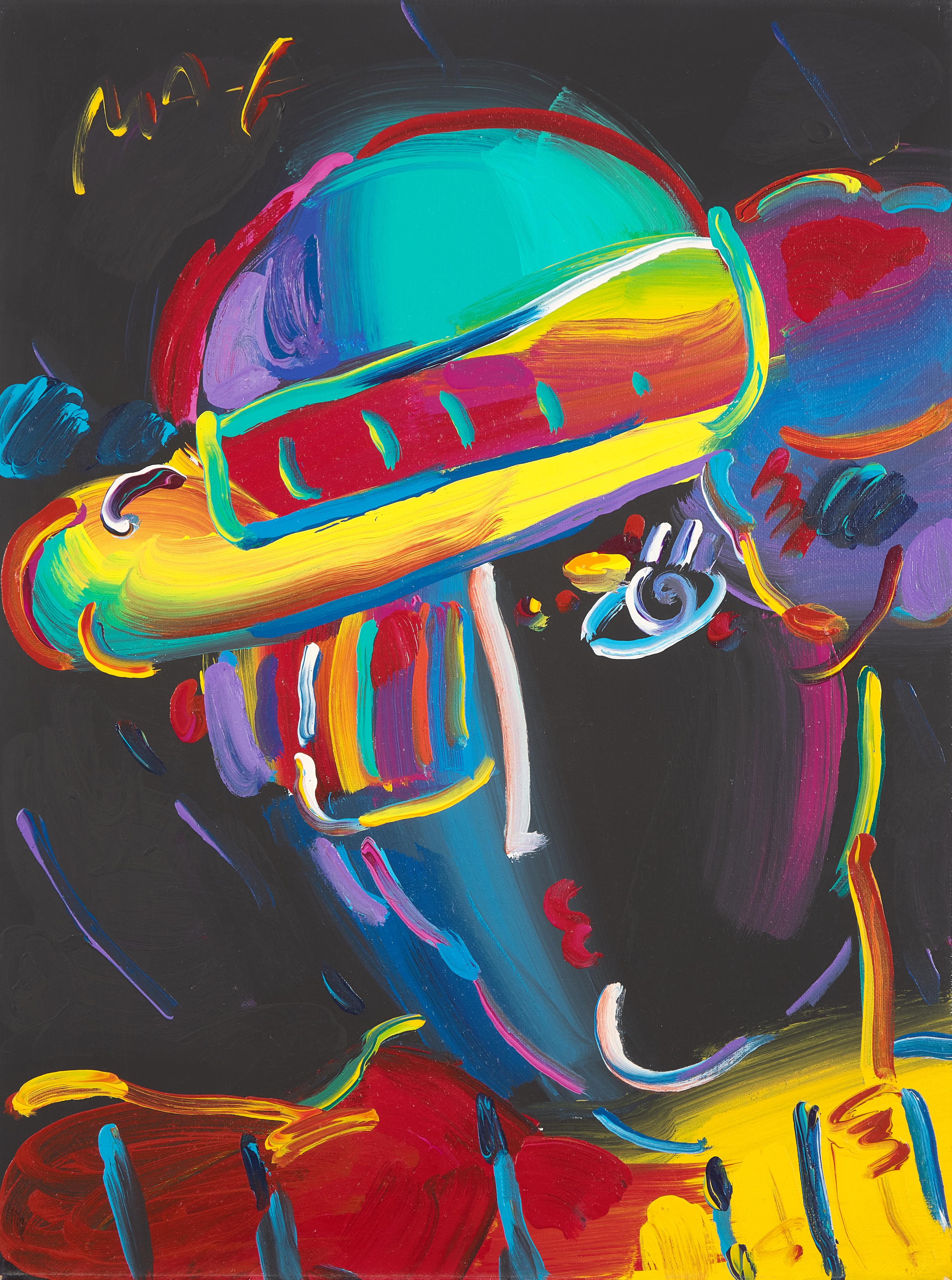 Peter Max (American, b. 1937) — Zero in Spectrum Ver VIII#1