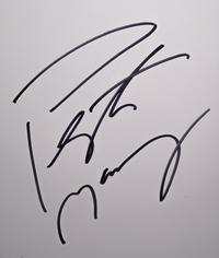 A Group of Peyton Manning Signed Denver Broncos Photo Displays,