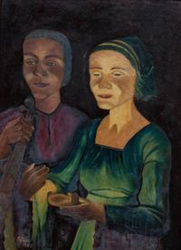 Johann Peters, (American, 20th century), The Light, 1953