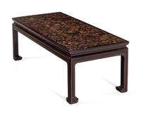 A Chinese Painted Lacquered Table