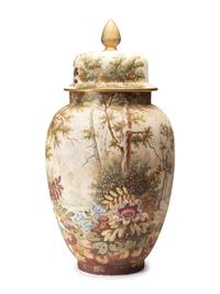 An Anton Mehlem for Royal Bonn Tapestry Urn