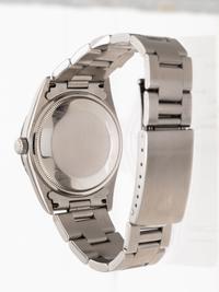 ROLEX, REF. 14000 STAINLESS STEEL 'AIR-KING' WITH COLOR CHANGE 'OLIVE' DIAL, BOX & PAPERS