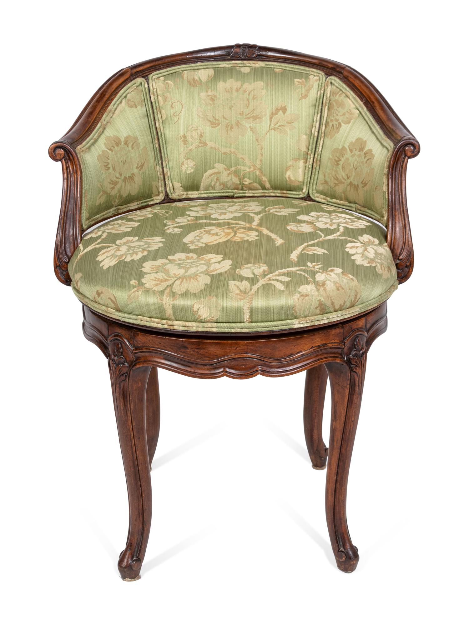 A Louis XV Style Dressing Chair
