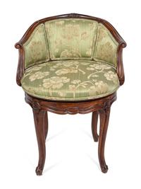 A Louis XV Style Dressing Chair