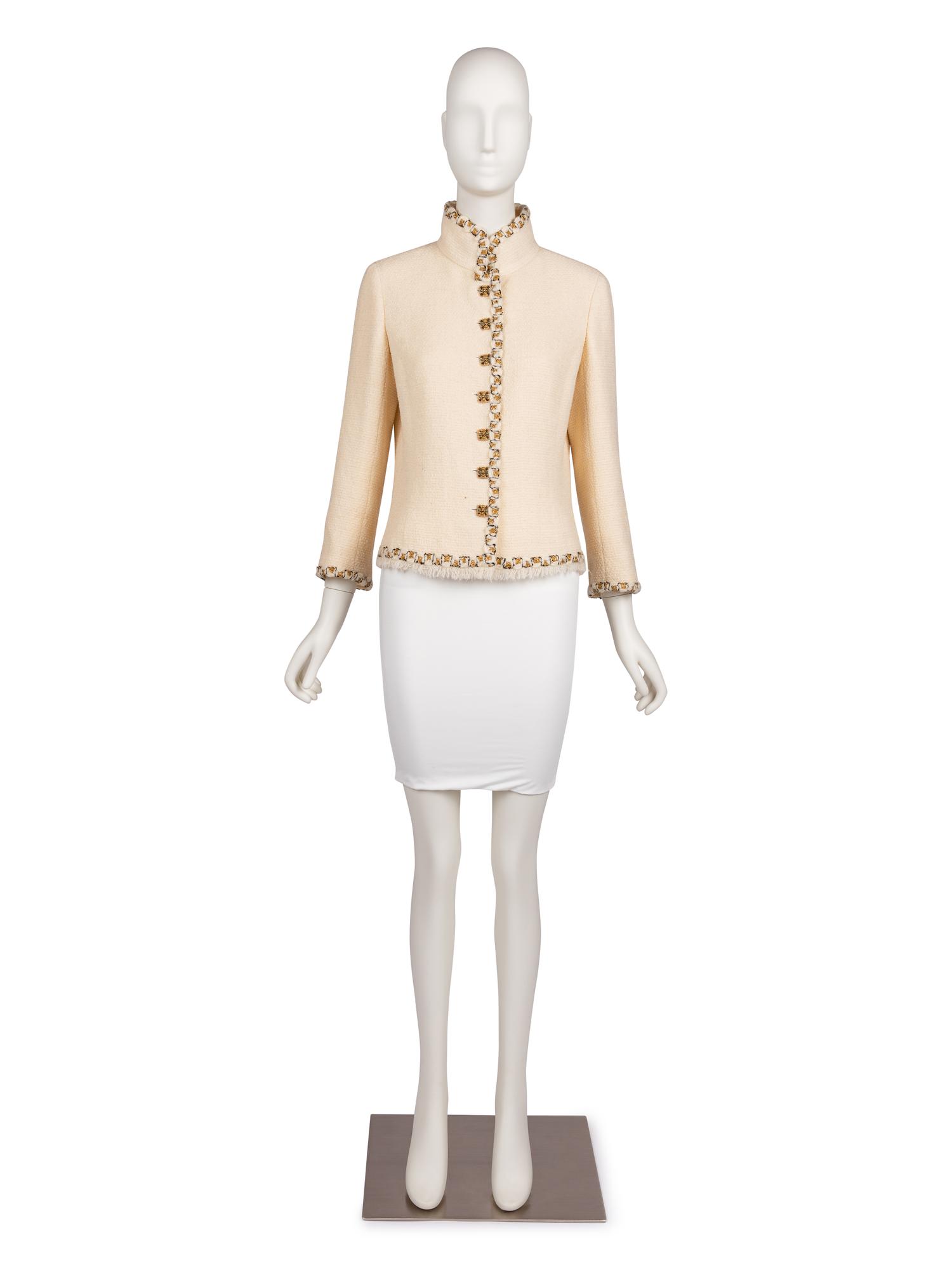 Chanel Trimmed Tweed Jacket, 2010s