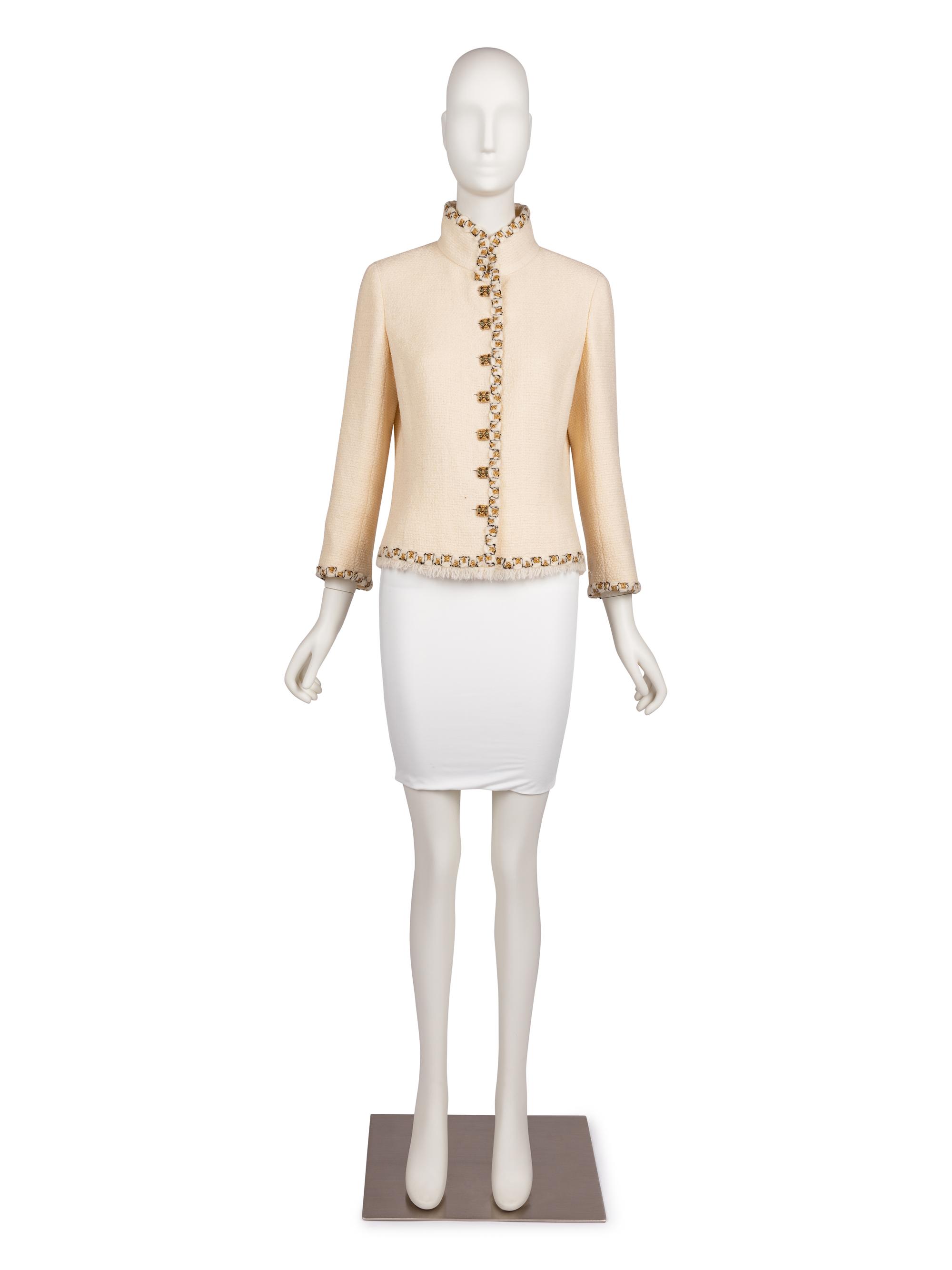 Chanel Trimmed Tweed Jacket, 2010s