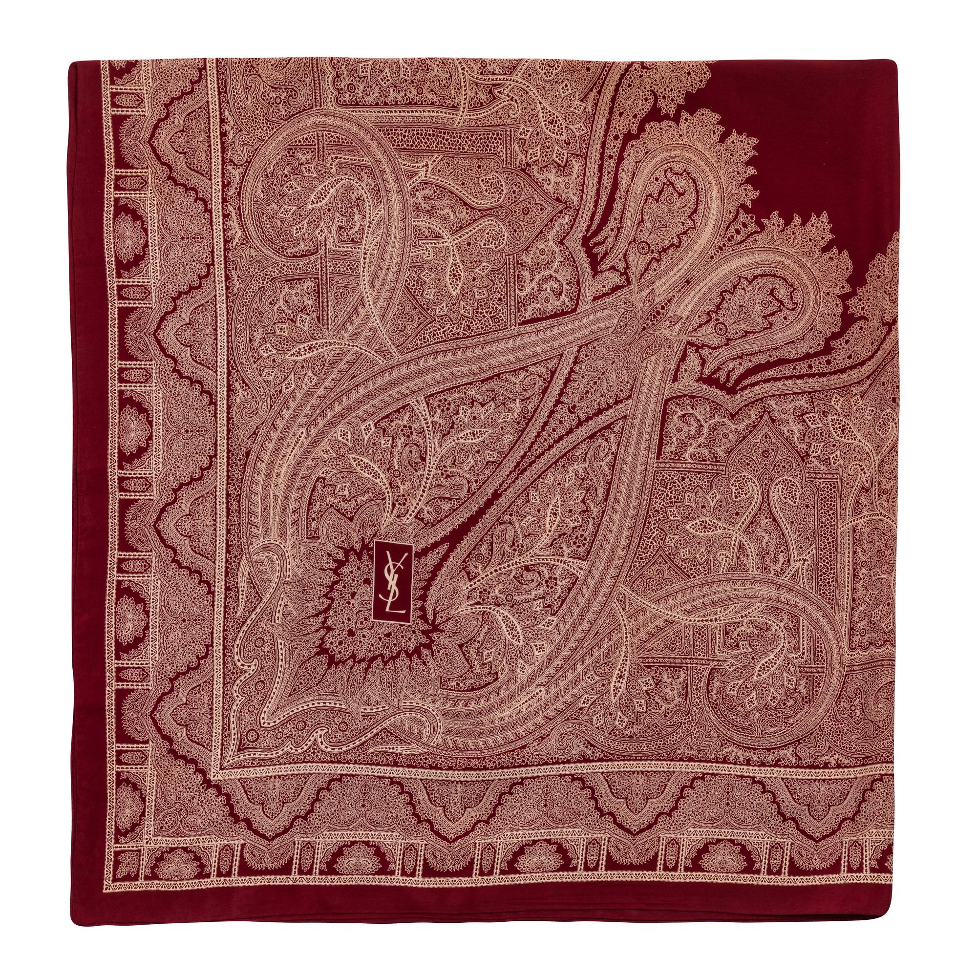 Yves Saint Laurent Scarf, 1980-90s