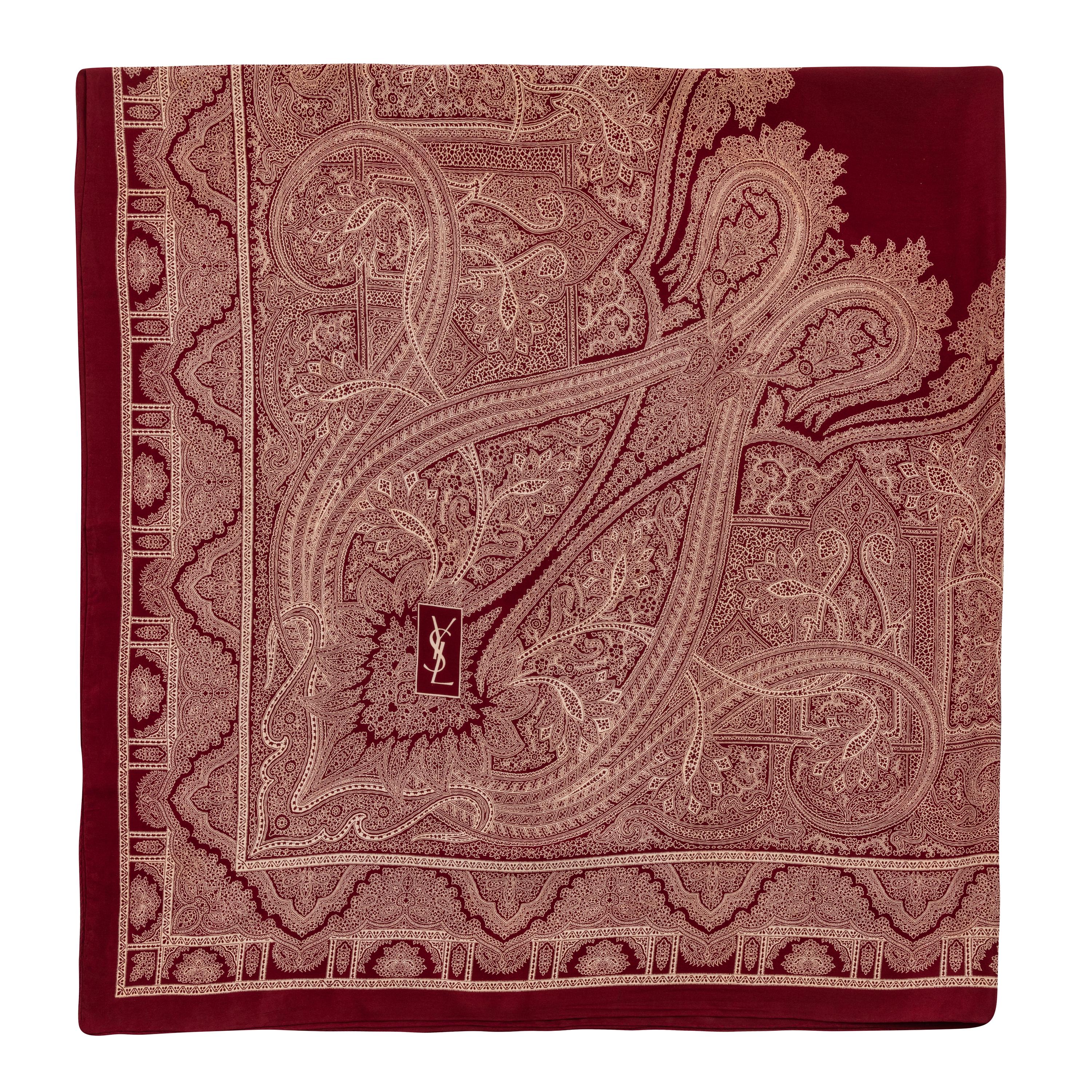 Yves Saint Laurent Scarf, 1980-90s
