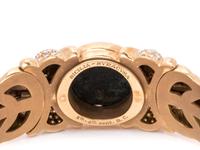 BVLGARI, YELLOW GOLD, ANCIENT COIN AND DIAMOND CUFF BRACELET