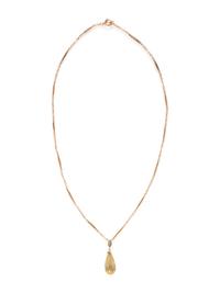CITRINE BRIOLETTE PENDANT NECKLACE