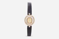 An 18K Yellow Gold Happy Diamonds Ladies Watch by Chopard