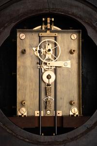 A Gothic Revival Carved Mahogany Tall Case No. 24 Astronomical Regulator