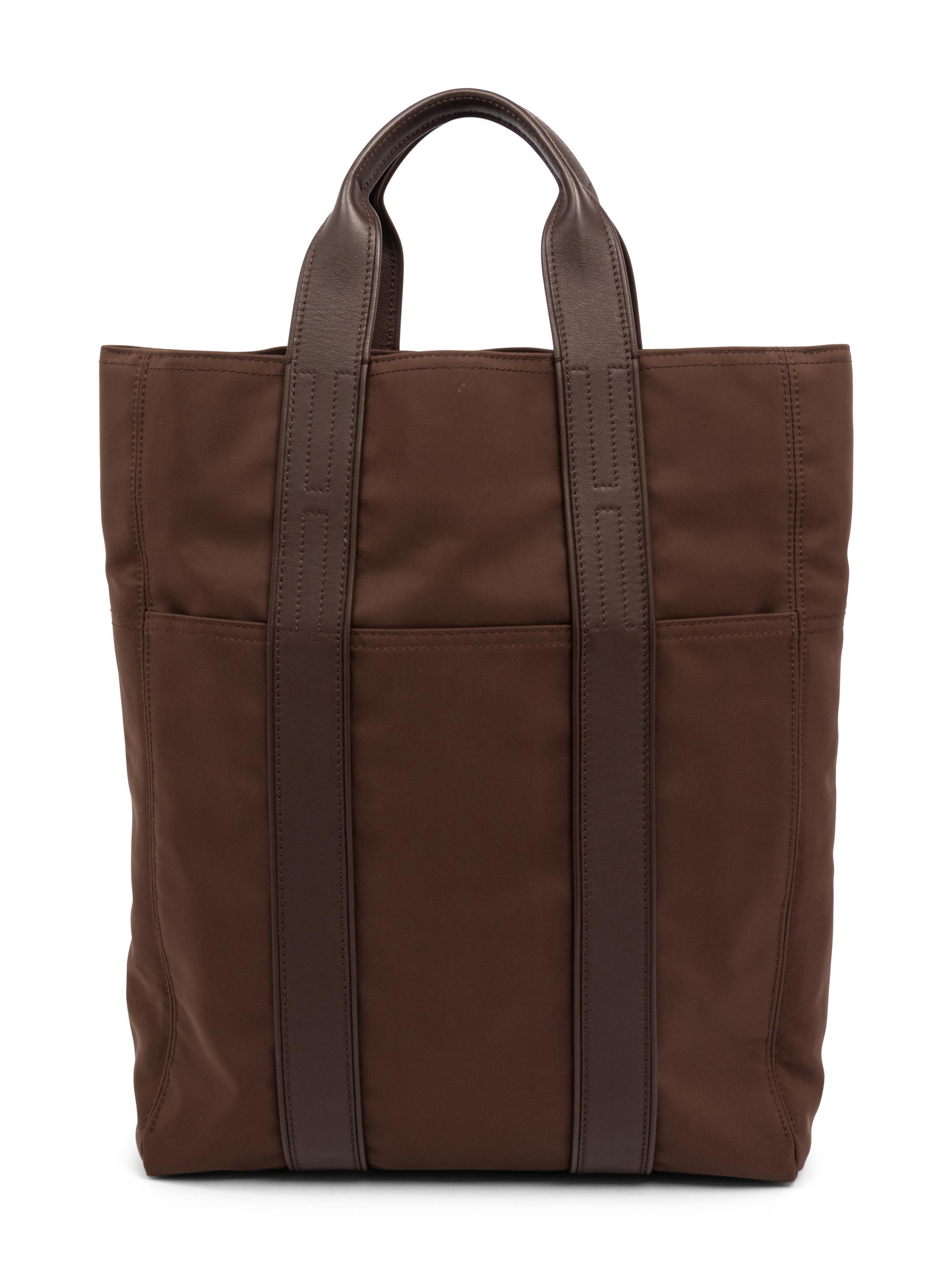 Hermès Acapulco Cabas MM Tote with Leather Straps